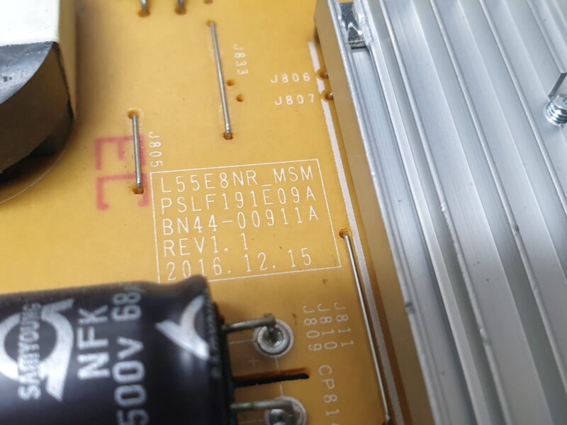 POWER SUPPLY PSU SAMSUNG UE55MU7000T LCD TV BN44-00911A L55E8NR_MSM PSLF191E09A - Image 2