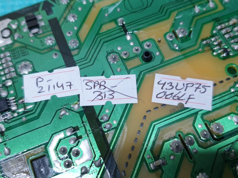 POWER SUPPLY PSU FOR LG 43UP75006LF 43UP75003LF TV EAX68304102 (1.0) EAY65170108 - Image 5