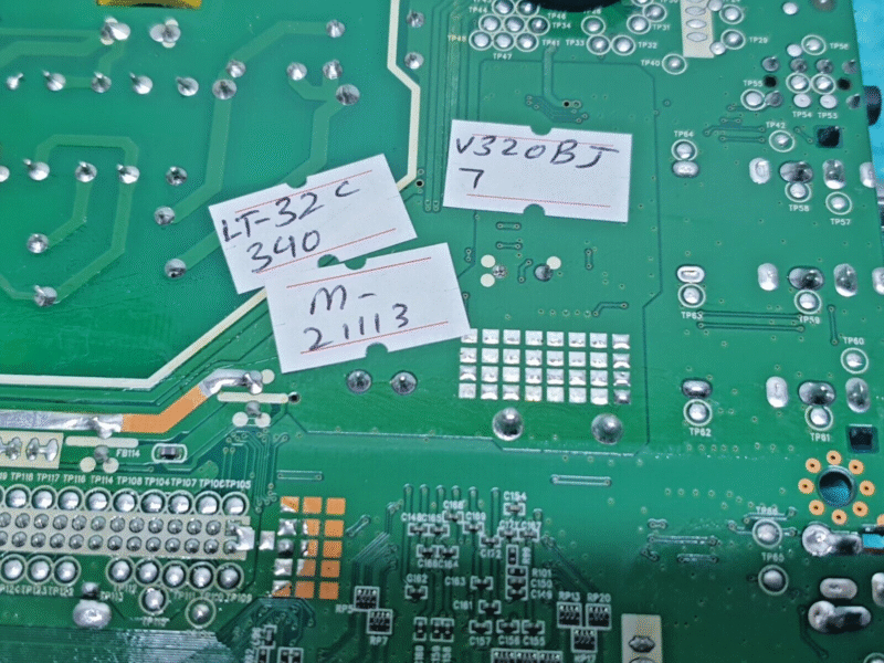 MAIN AV BOARD MB JVC LT-32C340 32" LED TV MSDV3222-ZC01-01 SCREEN:V320BJ7 - Image 5
