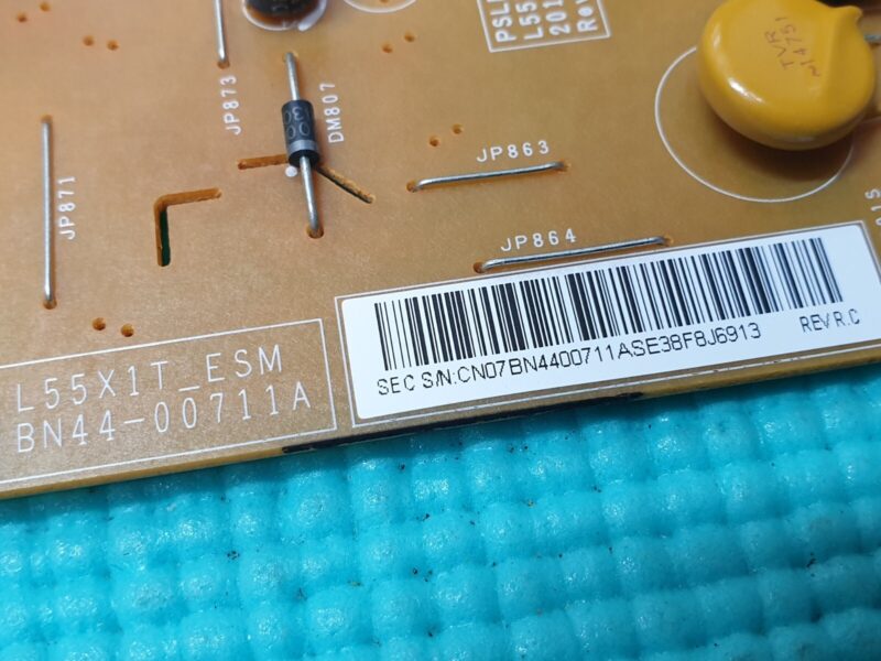 POWER SUPPLY PSU SAMSUNG UE50H6400AK LED TV BN44-00711A PSLF171X06A L55X1T_ESM - Image 2
