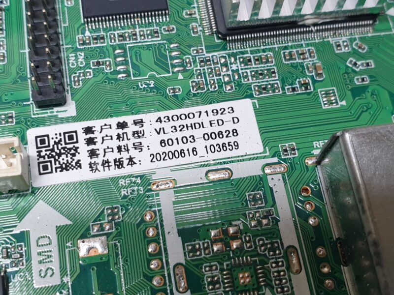 MAIN AV BOARD MB BUSH VL32HDLED-D 32" LED TV TP.MS3563S.BP802 SCREEN:HV320WHB - Image 2