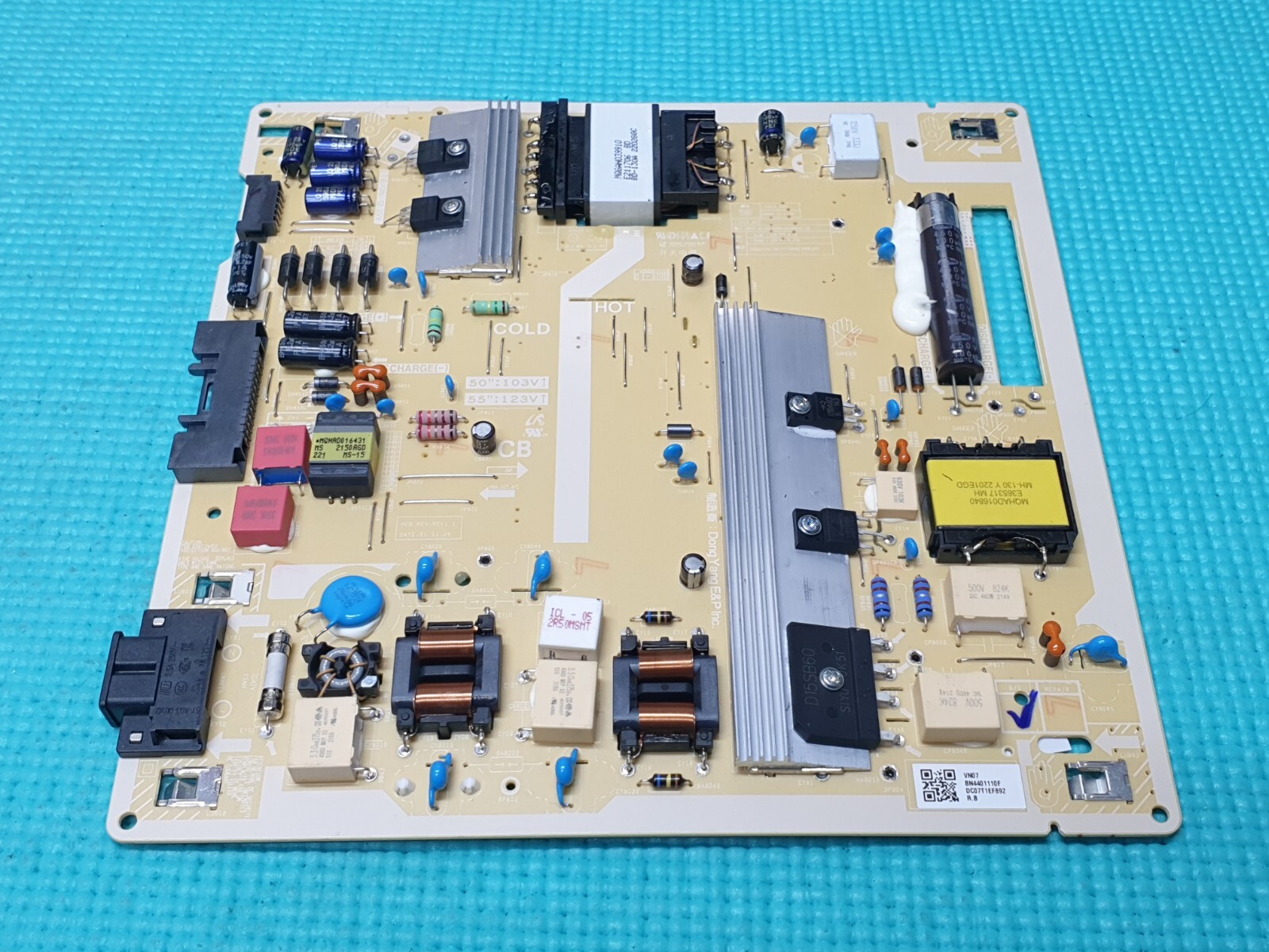 POWER BOARD PSU SAMSUNG UE50BU8000K 50" LED TV L55E6_BDY BN44-01110F BN4401110F