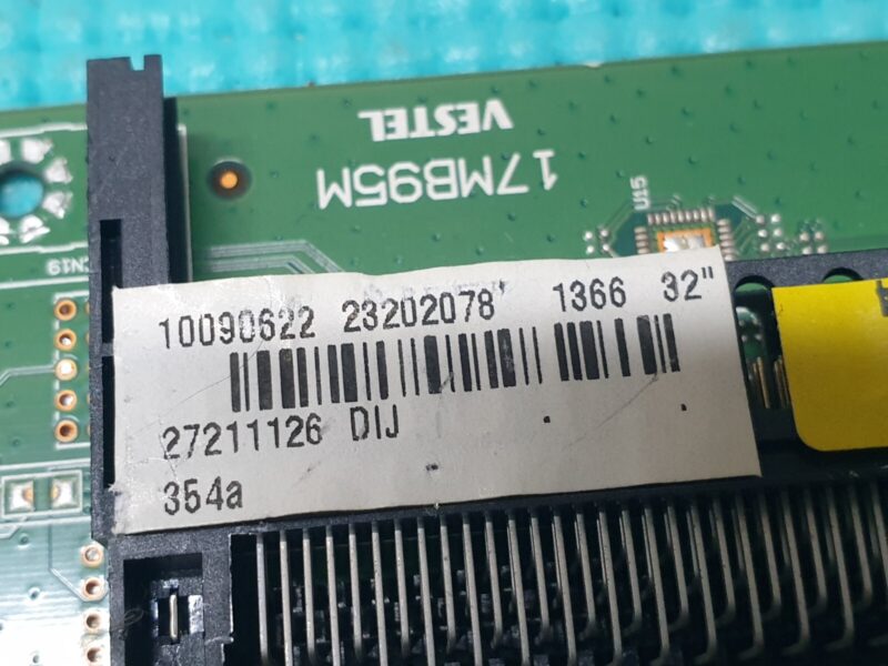 MAIN AV BOARD MB POLAROID 3-32-LED-14 32" TV 17MB95M 23202078 SCREEN:LSC320AP01 - Image 3