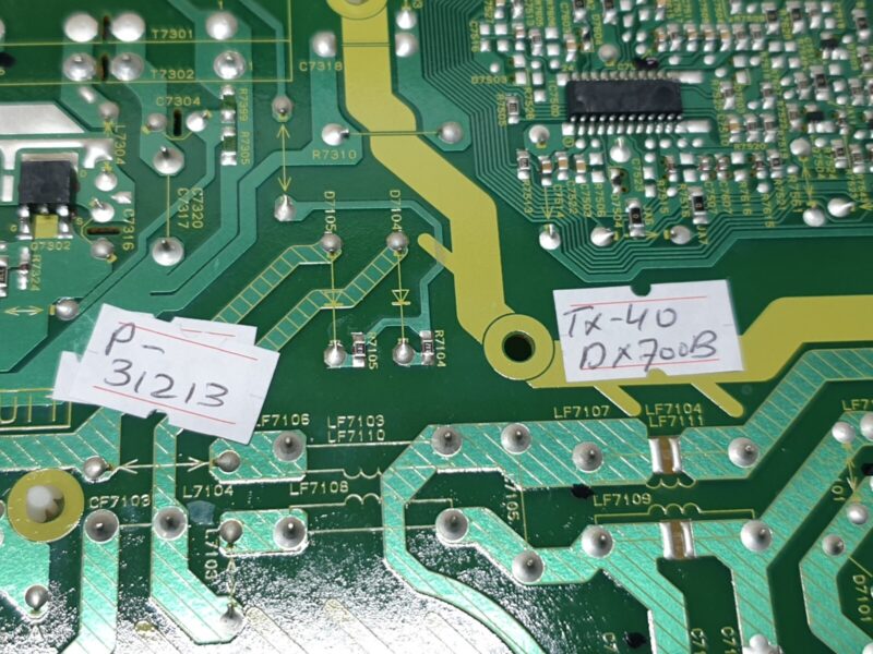POWER SUPPLY BOARD PSU PANASONIC TX-40DX700B 40" LED TV TXN/P1XTVE TNPA6194 1 P - Image 4