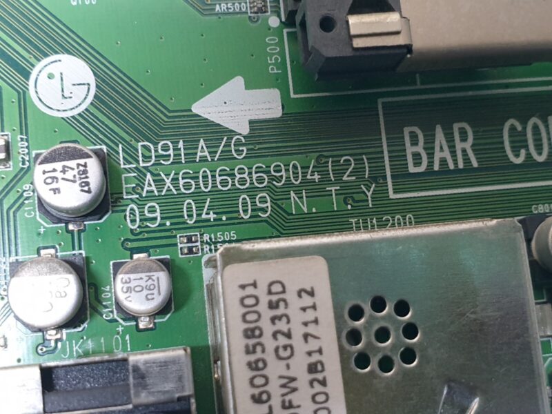 MAIN BOARD MB LG 32LH2000 LCD TV EAX60686904(2) EBU60713501 SCREEN:LK315T3LA57 - Image 2