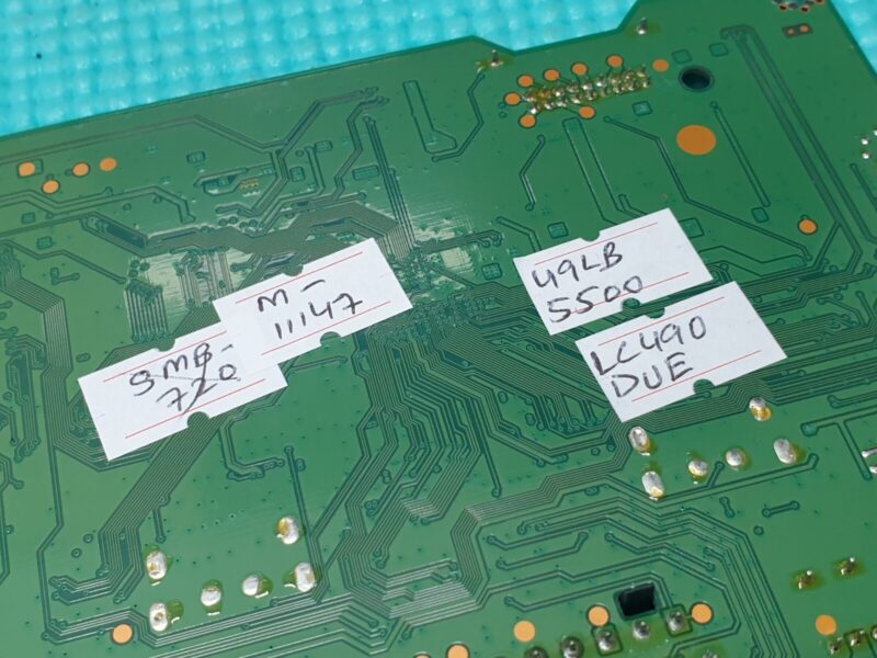 MAIN BOARD MB FOR LG 49LB5500 TV EAX65361505 (1.0) EBT62973072 SCREEN:LC490DUE - Image 4