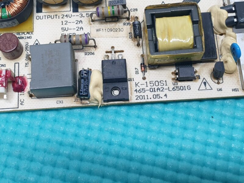 POWER SUPPLY PSU MANSION DC65032 32" TV K-150S1 465-01A2-L6501G 403-2618-L1801G - Image 3