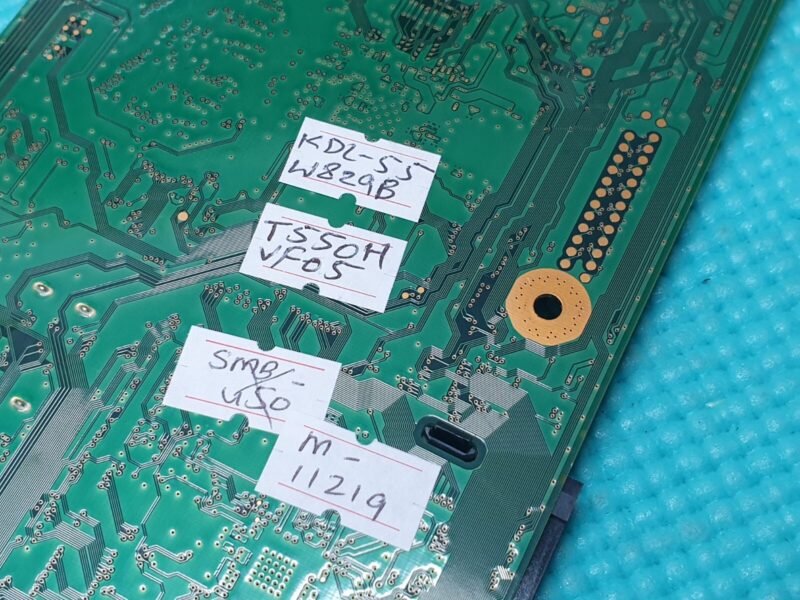 MAIN BOARD MB SONY KDL-55W829B 55" TV 1-889-202-22 A1999744B SCREEN:T550HVF05 - Image 4