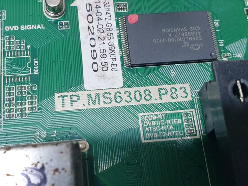 MAIN BOARD MB BLAUPUNKT 32/147Z LED TV TP.MS6308.P83 4502090 SCREEN:LSC320AN02 - Image 3