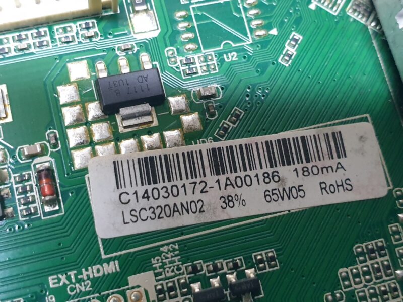 MAIN BOARD MB BLAUPUNKT 32/147Z LED TV TP.MS6308.P83 4502090 SCREEN:LSC320AN02 - Image 5