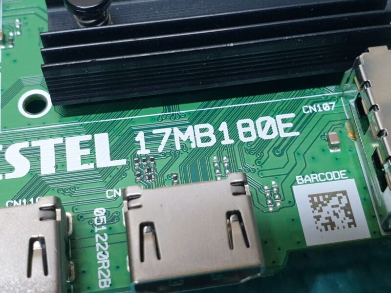 MAIN AV BOARD MB JVC LT-32CF230 32" TV VESTEL 17MB481 23896146 SCREEN:HV320WHB - Image 2