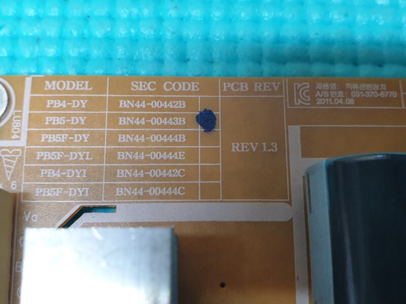 POWER SUPPLY PSU FOR SAMSUNG PS51D450A2W PS51D490A1W PS51D450 51" TV BN44-00443B - Image 2