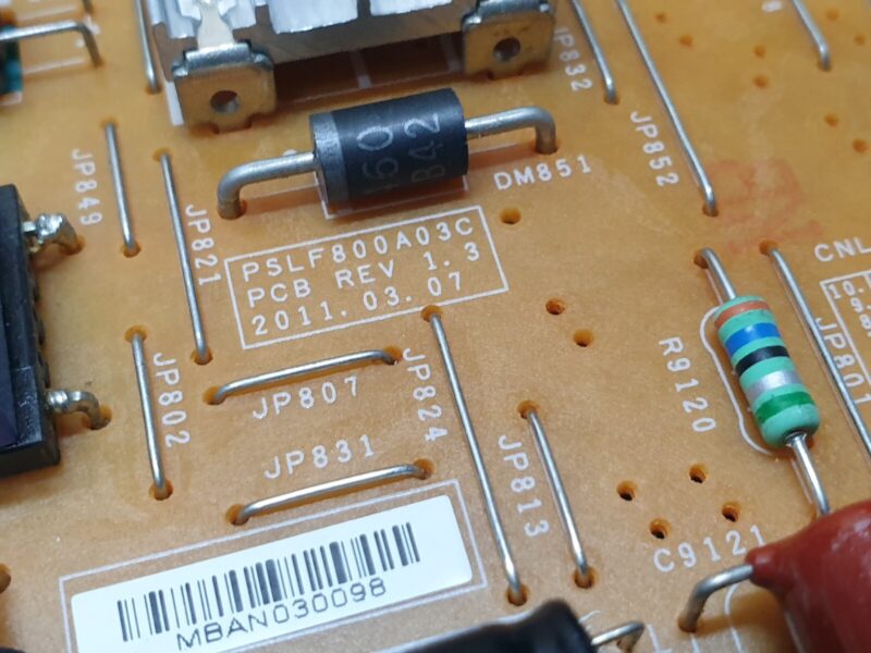 POWER SUPPLY PSU SAMSUNG UE32D5520RK 32" TV BN44-00460A PD32AF_BSM PSLF800A03C - Image 5