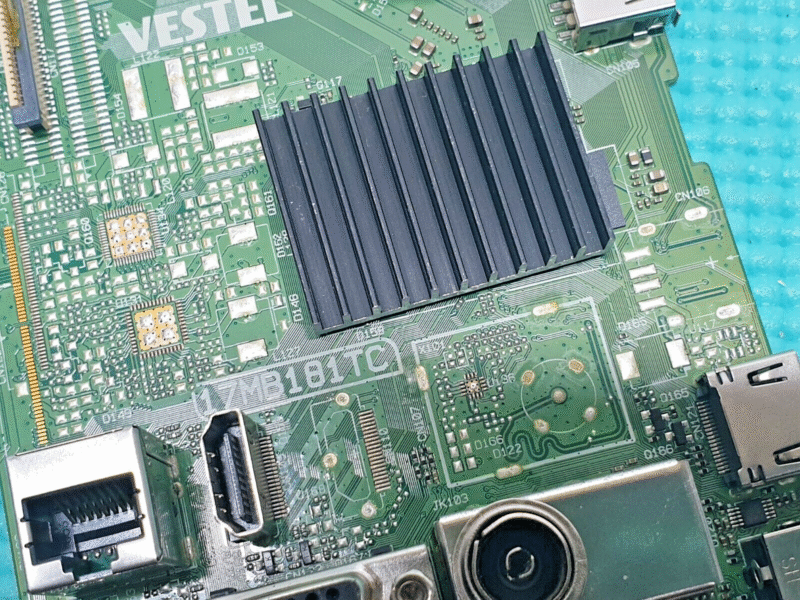 MAIN BOARD MB BUSH DLED32HDSC 32" TV VESTLE 17MB181TC 23768439 SCREEN:HV320WHB - Image 2