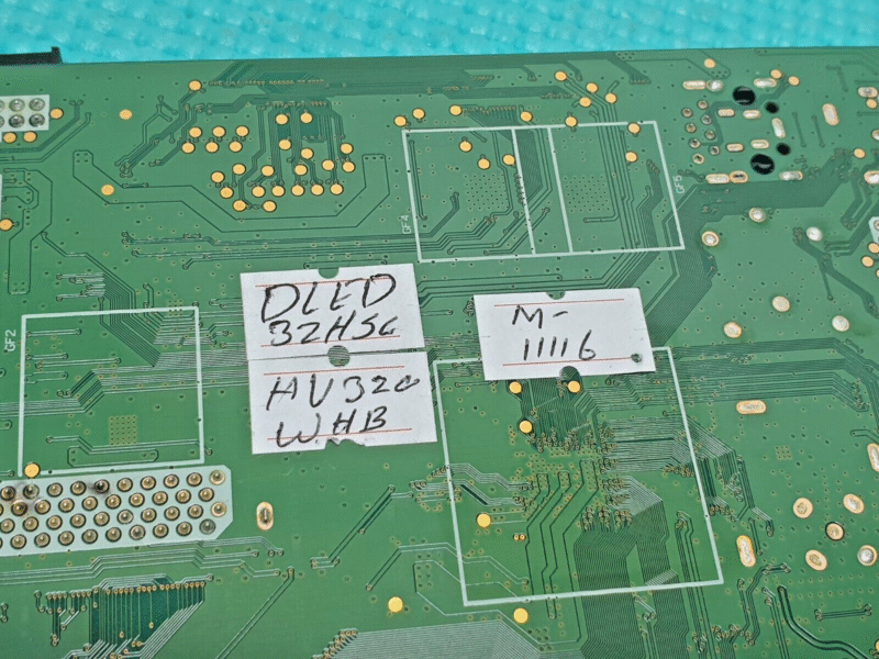 MAIN BOARD MB BUSH DLED32HDSC 32" TV VESTLE 17MB181TC 23768439 SCREEN:HV320WHB - Image 4