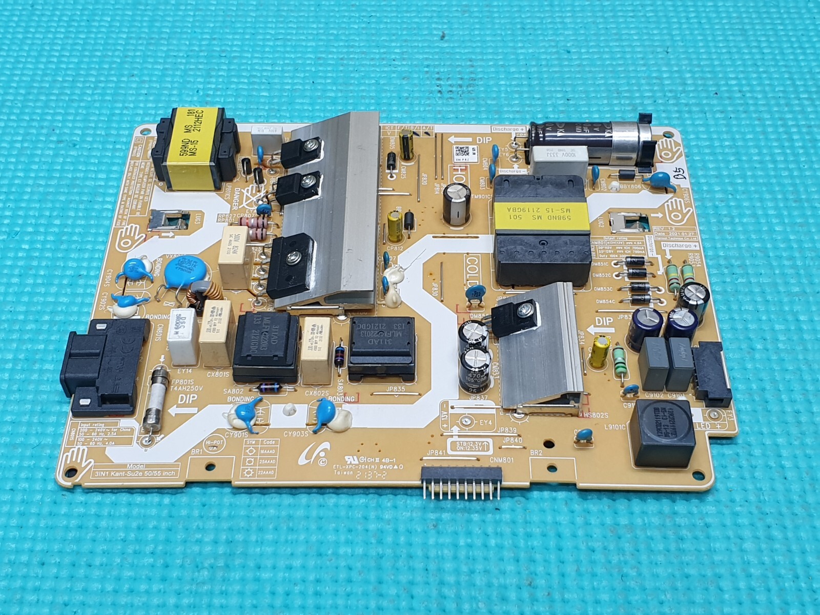 POWER SUPPLY PSU SAMSUNG UE55CU7100K LED TV 3IN1 KANT-Su2e 50/55 INCH REV 1.4