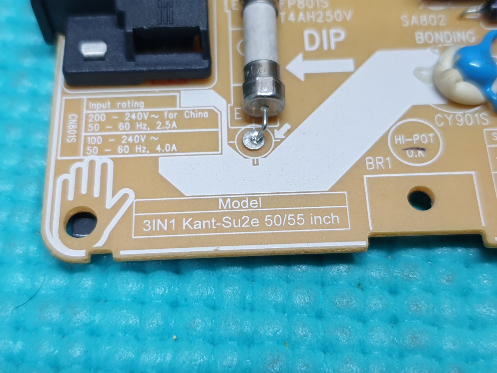 POWER SUPPLY PSU SAMSUNG UE55CU7100K LED TV 3IN1 KANT-Su2e 50/55 INCH REV 1.4 - Image 3