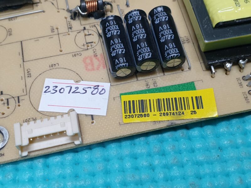 POWER SUPPLY PSU TOSHIBA 32D1333DB 32W1333D 32" LED TV VESTEL 17IPS19-4 23072580 - Image 4