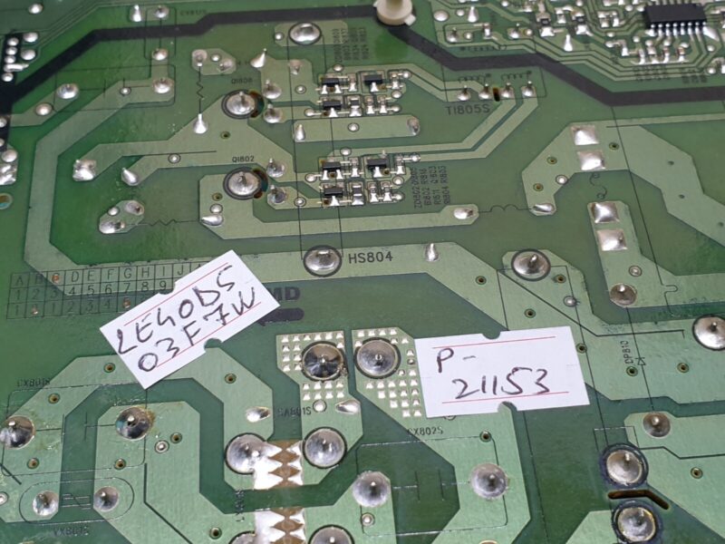 POWER SUPPLY PSU SAMSUNG LE40D503F7W 40" LCD TV BN44-00469B IV40F1_BHS REV 1.2 - Image 6