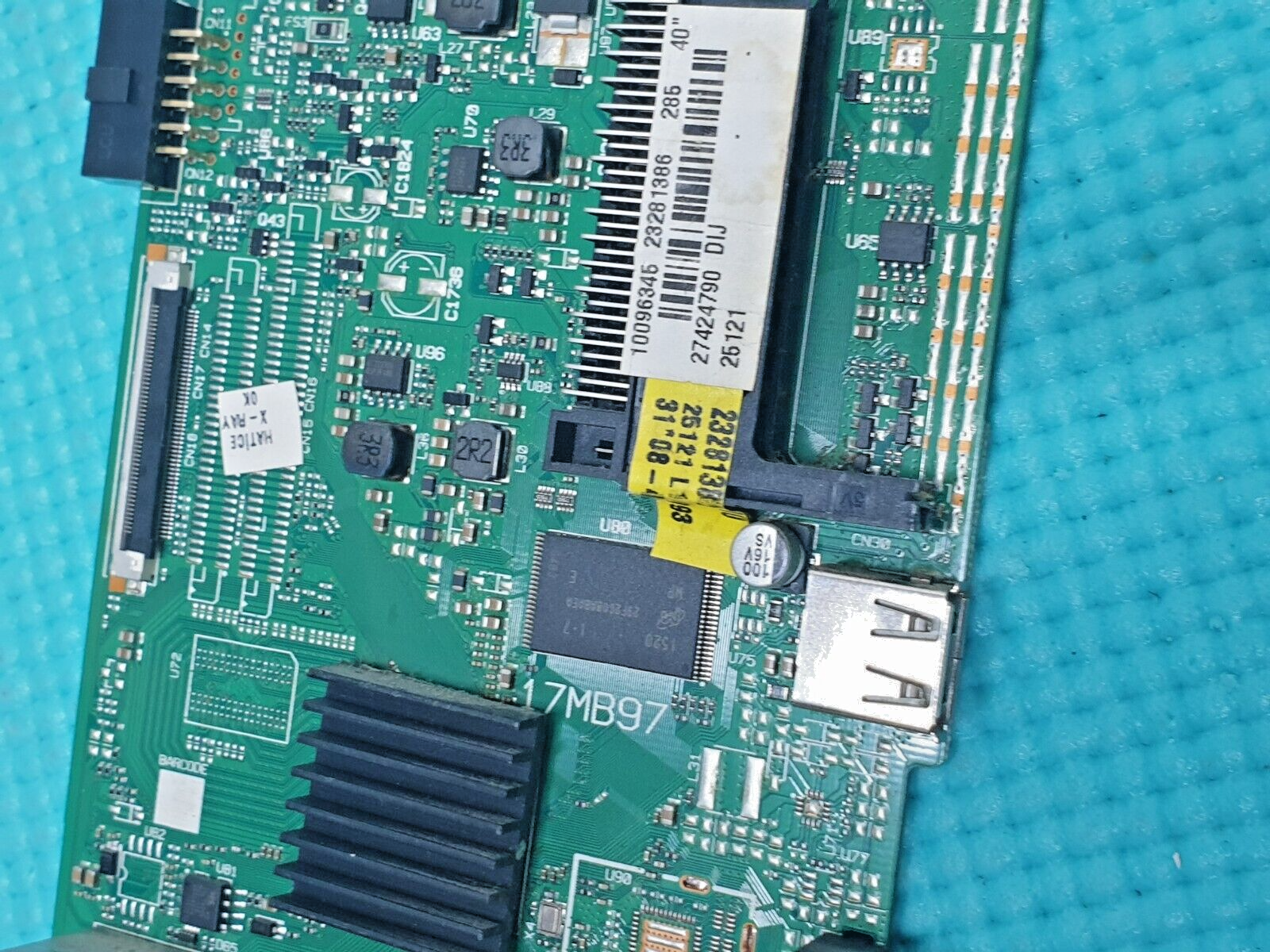 MAIN BOARD MB PANASONIC TX-40C300B TV VESTLE 17MB97 23281386 SCREEN:LSC400HM10 - Image 3