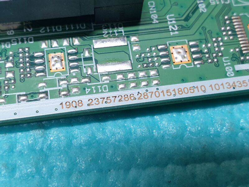 MAIN AV BOARD MB HITACHI 58HK6200U TV VESTEL 17MB180E 23757286 SCREEN:CC580PV5D - Image 3
