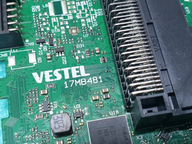 MAIN AV BOARD MB  JVC LT-43CF330 43" LED TV 17MB481 23898208 SCREEN:PT430CT03 - Image 2