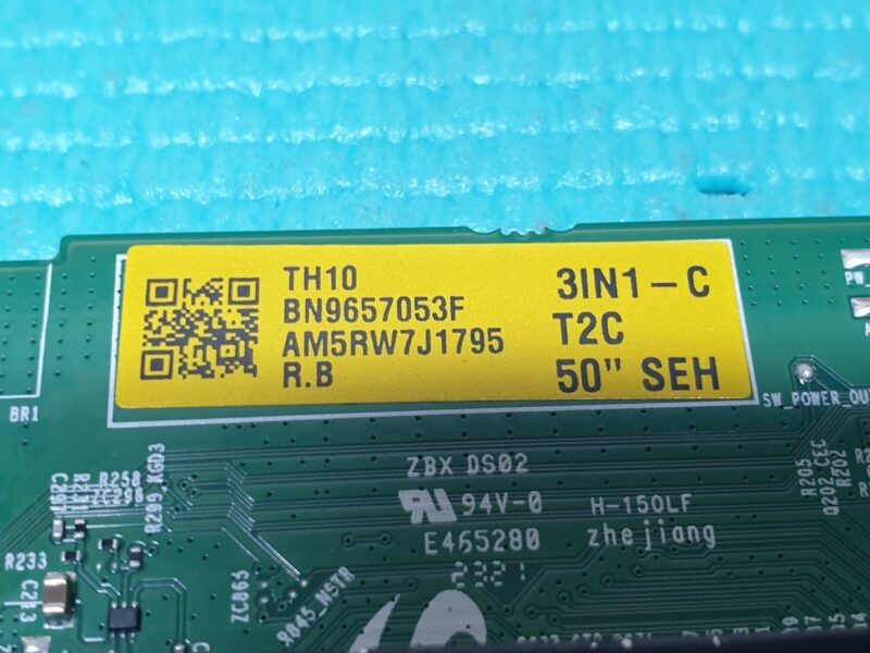 MAIN AV BOARD MB SAMSUNG UE50CU7100K TV BN94-18235N BN96-57053F SCREEN:PT500GT02 - Image 3