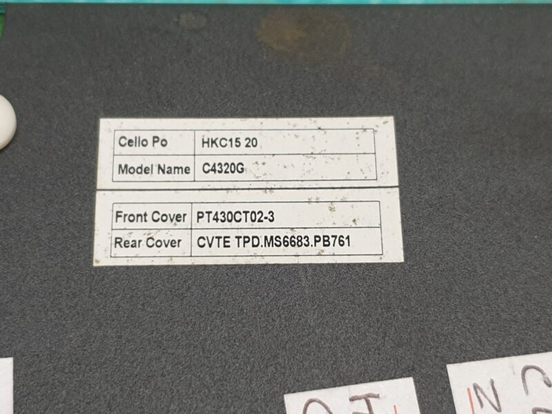 MAIN AV BOARD MB CELLO C4320G/ZG0234 LED TV TPD.MS6683.PB761 SCREEN:HKC5120CT - Image 5