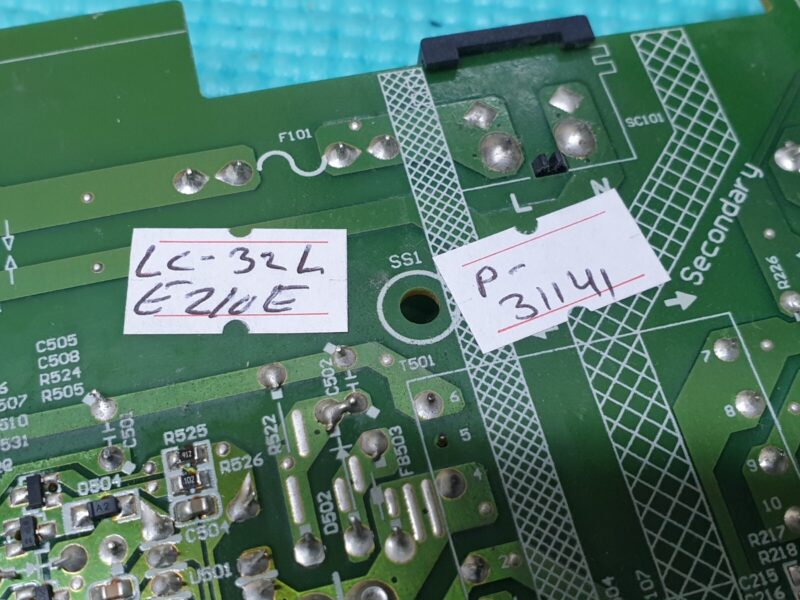 POWER SUPPLY PSU FOR SHARP LC-32LE210E  32" LCD TV FSP119-3FS01 90C1190100 - Image 4