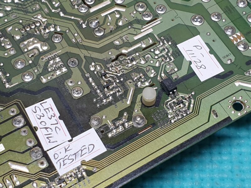 POWER SUPPLY PSU SAMSUNG LE37C530F1W 37" LCD TV BN44-00339B P3237F1_AHS REV 1.2 - Image 4