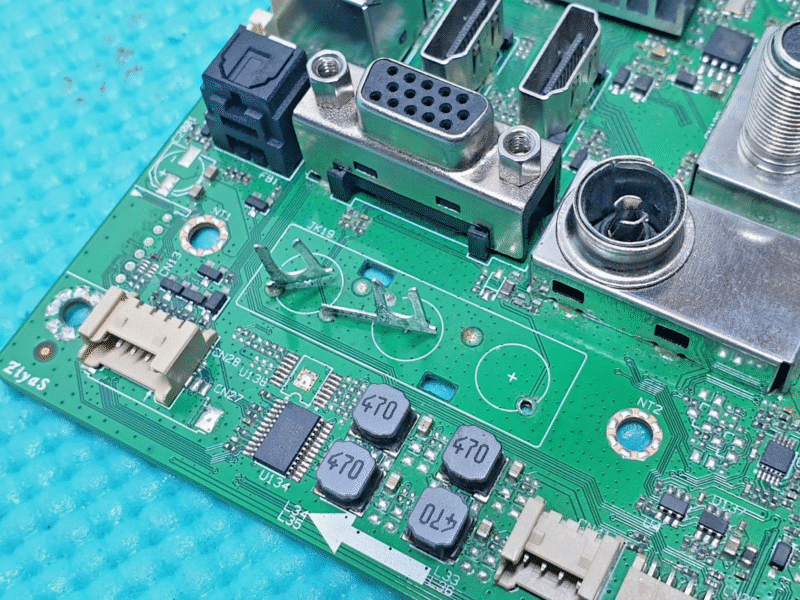 MAIN AV BOARD MB TOSHIBA 32WK3A63DB TV VESTEL 17MB211S 23653156 SCREEN:PT320AT02 - Image 3