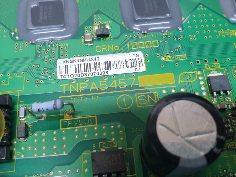 YSUS YMAIN BOARD PANASONIC TX-P42G30B 42" PLASMA TV TNPA5457 1 SN TXNSN1NHUA42 - Image 2