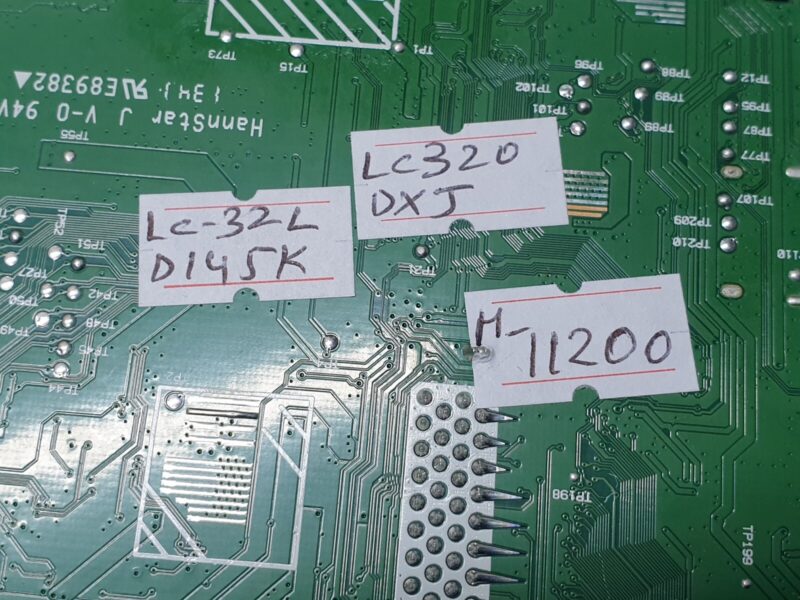 MAIN BOARD MB FOR SHARP LC-32LD145K 32" LCD TV 17MB82S 23114131 SCREEN:LC320DXJ - Image 4