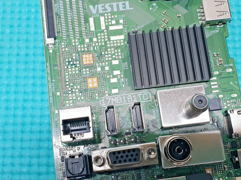 MAIN BOARD MB TOSHIBA 32LK3C63DB TV VESTLE 17MB181TC 23832654 SCREEN:HV320FHB - Image 2