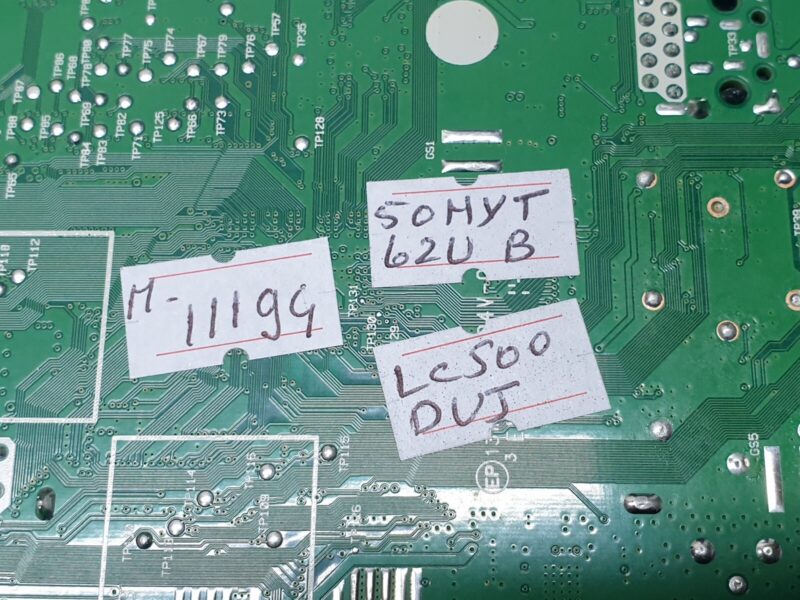 MAIN AV BOARD MB HITACHI 50HYT62UB TV VESTEL 17MB95M 23224664 SCREEN:LC500DUJ - Image 4