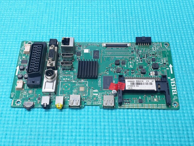 MAIN AV BOARD MB HITACHI 42HBT42UK 42" LED TV 17MB97 23284749 SCREEN:LC430DUX