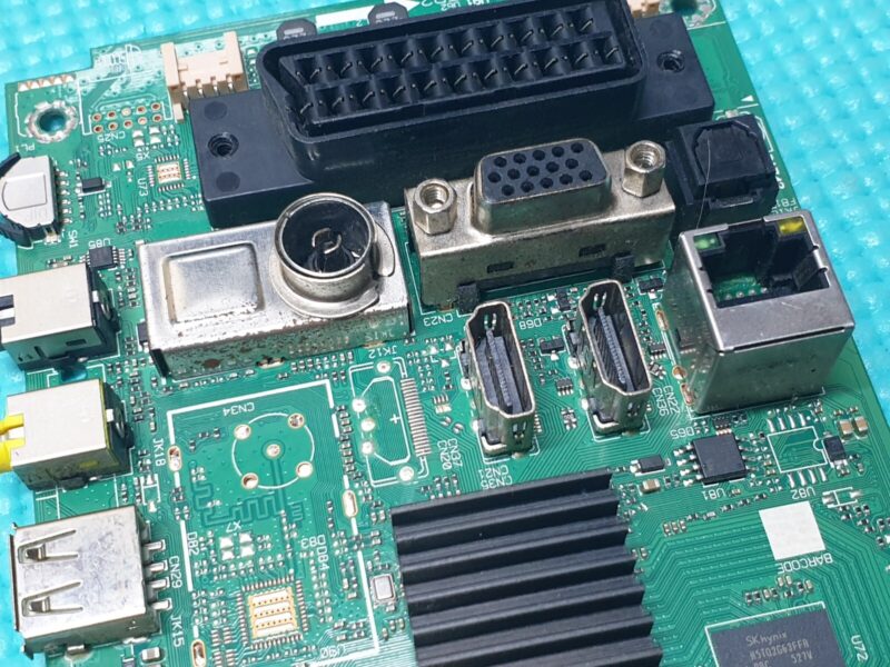 MAIN AV BOARD MB HITACHI 42HBT42UK 42" LED TV 17MB97 23284749 SCREEN:LC430DUX - Image 4