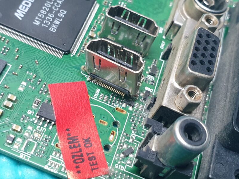 MAIN AV BOARD MB JVC LT-40DG51J 40" LED TV 17MB82-2 23148437 SCREEN:LSC400HM08 - Image 5