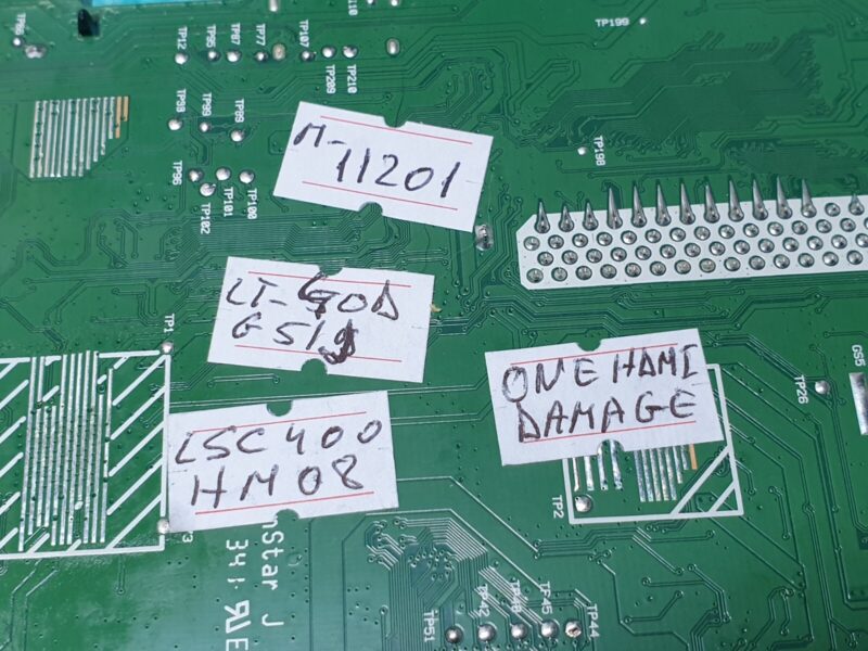 MAIN AV BOARD MB JVC LT-40DG51J 40" LED TV 17MB82-2 23148437 SCREEN:LSC400HM08 - Image 6