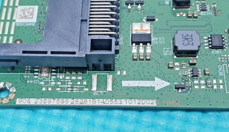 MAIN AV BOARD MB BUSH DLED32HDS LED TV VESTEL 17MB211S 23597586 SCREEN:ST3151A05 - Image 3