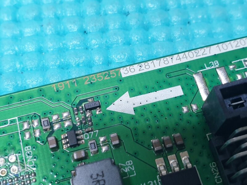 MAIN AV BOARD MB JVC LT-40C790 LED TV VESTEL 17MB211S 23525736 SCREEN:LSC400HN02 - Image 3