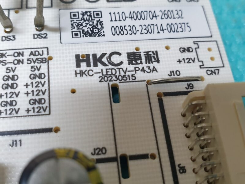 POWER SUPPLY PSU RCA ROKU RK43UN1 TV HKC-LEDTV-P43A 20230515 1110-4000704-260132 - Image 3