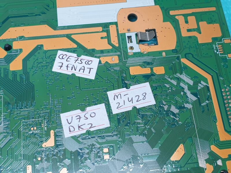 MAIN AV BOARD MB SAMSUNG QE75Q7FNAT TV BN41-02634B BN94-12833P SCREEN:V750DK2 - Image 4