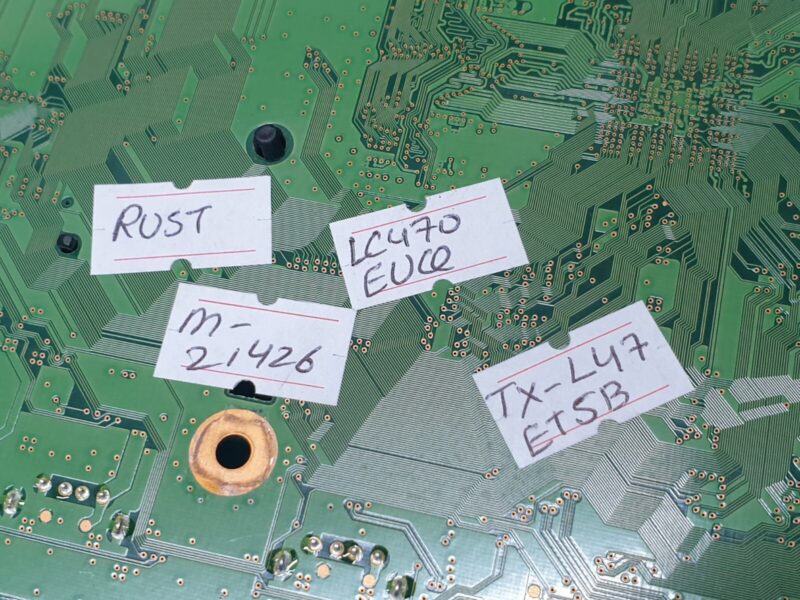 MAIN AV BOARD MB PANASONIC TX-L47ET5B TV TNPH0933 3 A TXN/A10TLUB SCREEN:L470EUQ - Image 6