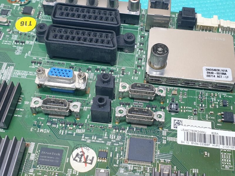 MAIN BOARD MB SAMSUNG LE46C750R2K TV BN41-01423B BN94-03388F SCREEN:LTF460HQ01 - Image 4