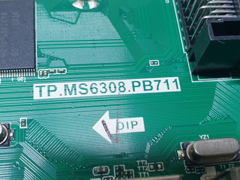 MAIN AV BOARD MB SHARP LC-40CFE6351K 40" LED TV TP.MS6308.PB711 SCREEN:LSC40HN02 - Image 2