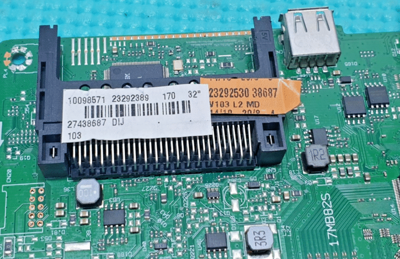 MAIN BOARD MB CLECUS DLED32167HD LED TV 17MB82S 23292389 2329253 SCREEN:HV320WHB - Image 4