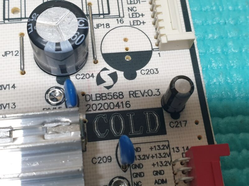 POWER SUPPLY BOARD PSU LG 43LQ6006LA LED TV DLBB568 REV:0.3 CQC14134104969 - Image 2
