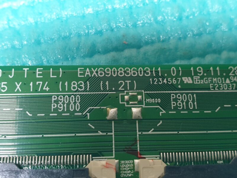 MAIN AV BOARD MB LG 55UN80006LA TV EAX69083603(1.0)  EBT66466703 SCREEN:HV550QUB - Image 2