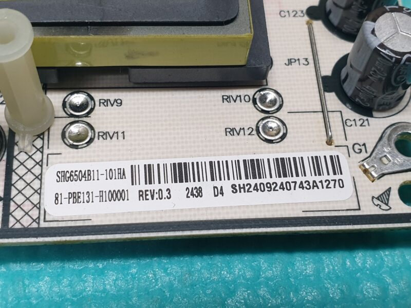 POWER SUPPLY BOARD PSU LG 43LQ6006LA LED TV DLBB568 REV:0.3 CQC14134104969 - Image 4